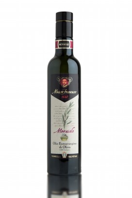 MESSER FRANCESCO - 'MORAIOLO' Monocultivar - Olio Extravergine di Oliva 100% Italiano - Bottiglia da 0,5 Lt