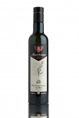 MESSER FRANCESCO - Olio Extravergine di Oliva 100% Italiano - Bottiglia da 0,5 Lt