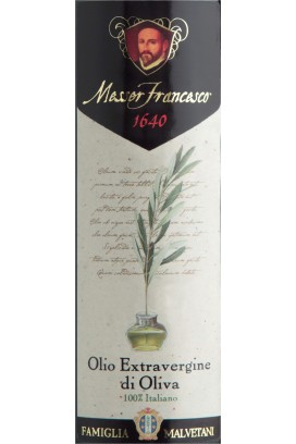 MESSER FRANCESCO Olio Extravergine di Oliva 100% Italiano - Bottiglia da 0,5 Lt